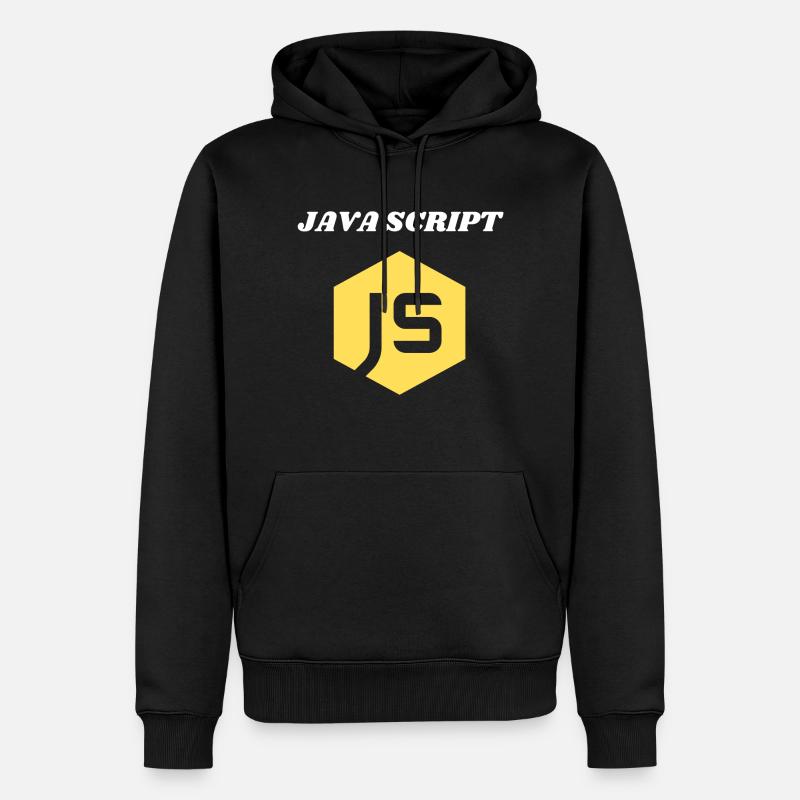 JavaScript Programmer - Men’s Premium Organic Hoodie - black