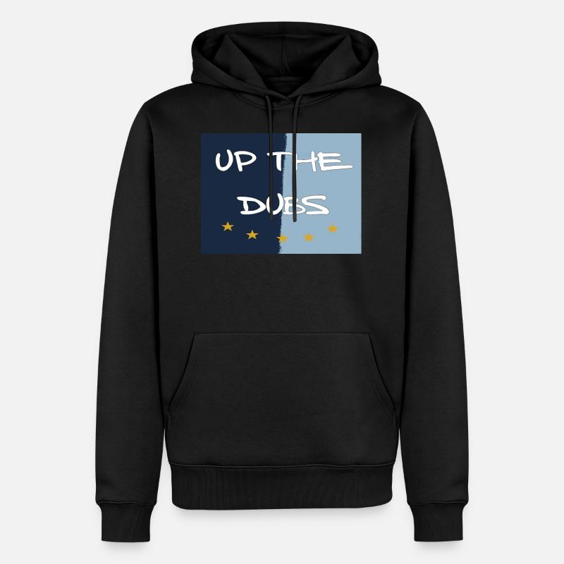 Up The Dubs Cinq Étoiles - Sweat à capuche Premium bio Homme - noir