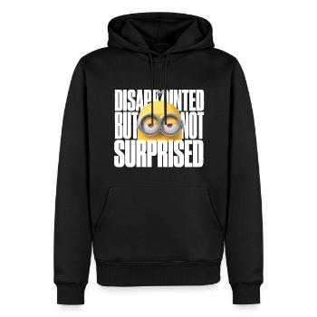 Minions Kevin Disappointed But Not Surprised - Men’s Premium Organic Hoodie - black - Front - Nico (187cm)