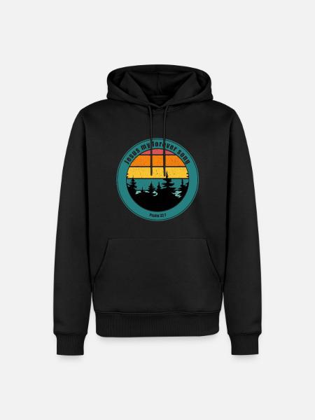 Jesus my hiding place - Men’s Premium Organic Hoodie -