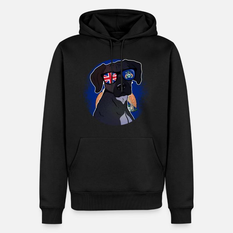 Ascension - Männer Premium Bio Hoodie - Schwarz