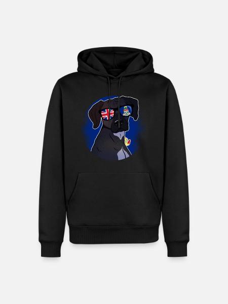 Cayman Islands - Men’s Premium Organic Hoodie - black