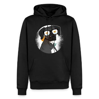 Zypern - Männer Premium Bio Hoodie - Schwarz - Vorne - Nico (187cm)