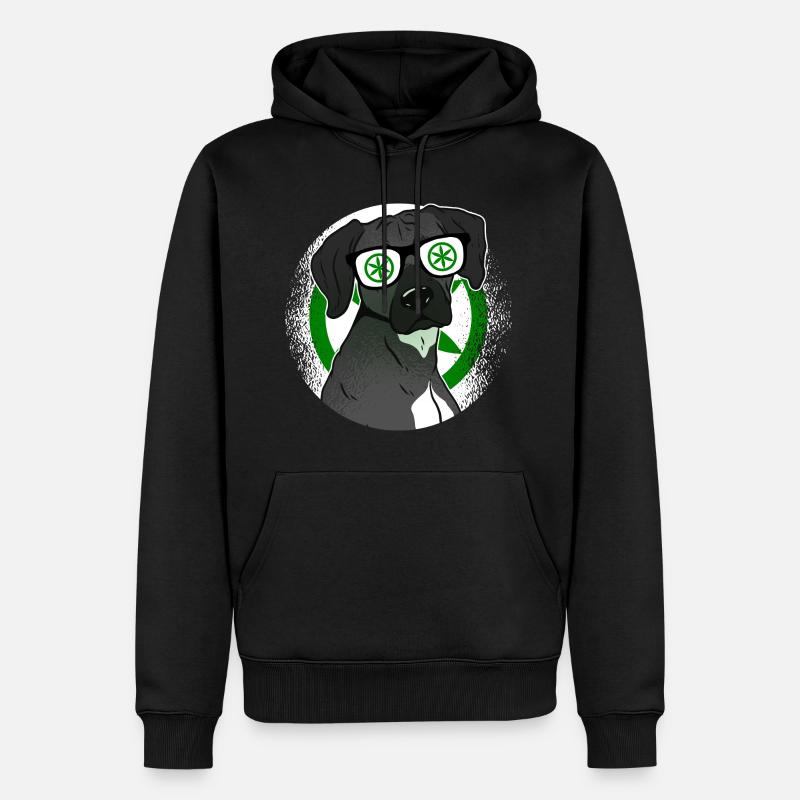 Padanie - Sweat à capuche Premium bio Homme - noir