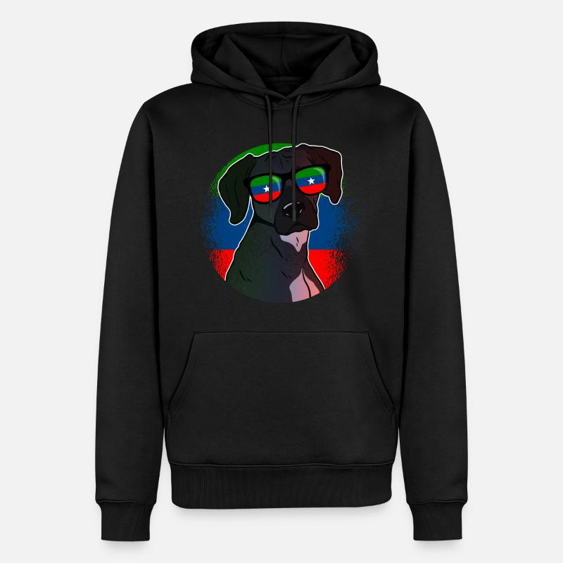 Ogaden - Sweat à capuche Premium bio Homme - noir