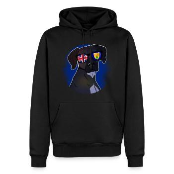 Turks und Caicosinseln - Männer Premium Bio Hoodie - Schwarz - Vorne - Nico (187cm)