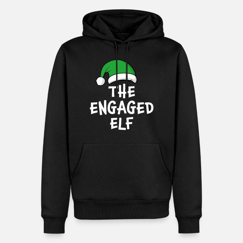 L’elfe fiancé - Sweat à capuche Premium bio Homme - noir