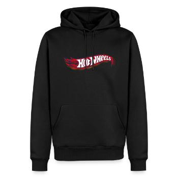 Hot Wheels Logo Des Alternatives - Sweat à capuche Premium bio Homme - noir - Devant - Nico (187cm)