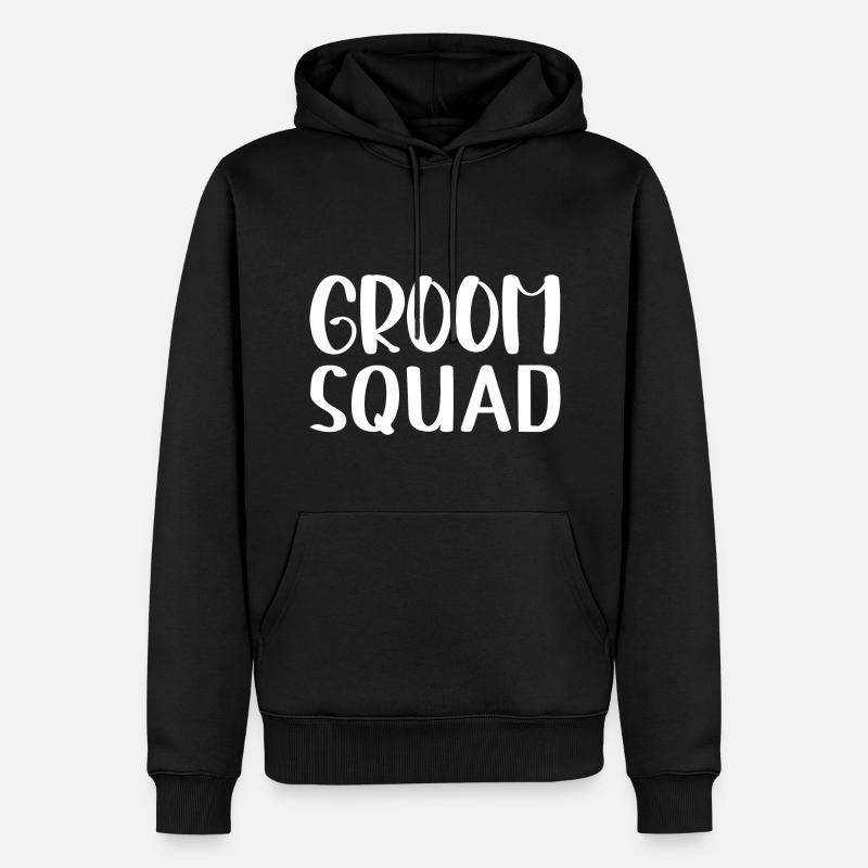 Escouade de palefrenier - Sweat à capuche Premium bio Homme - noir