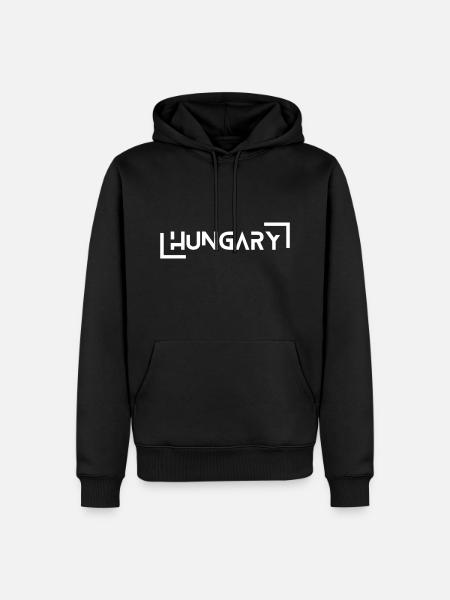 Hungary Ungarn - Men’s Premium Organic Hoodie - black