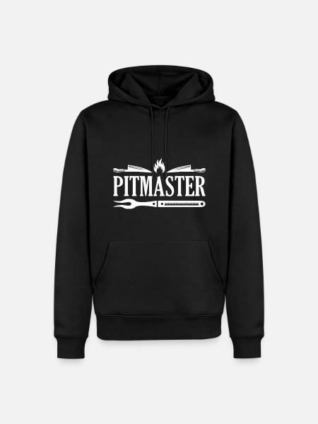 Pitmaster - Men’s Premium Organic Hoodie - black