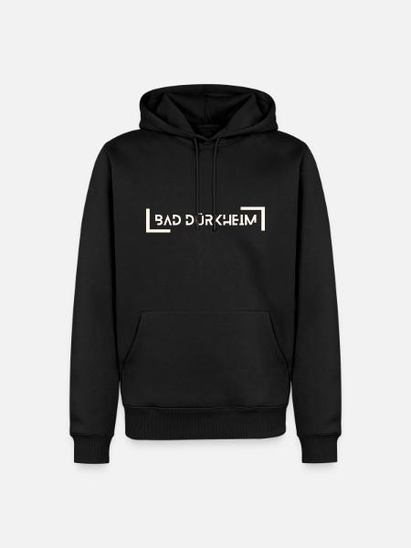 Bad Dürkheim Pfalz - Männer Premium Bio Hoodie - Schwarz