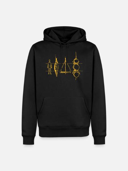 kanaky t-shirt - Men’s Premium Organic Hoodie - 