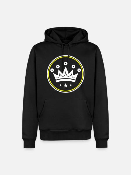 Crown Majestic - Men’s Premium Organic Hoodie - black