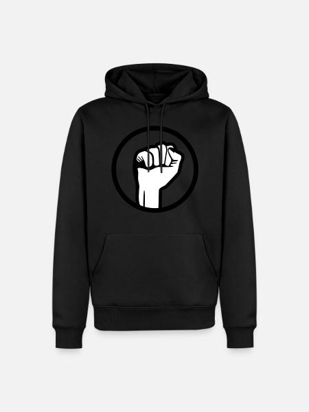 protest, demonstration - Men’s Premium Organic Hoodie -