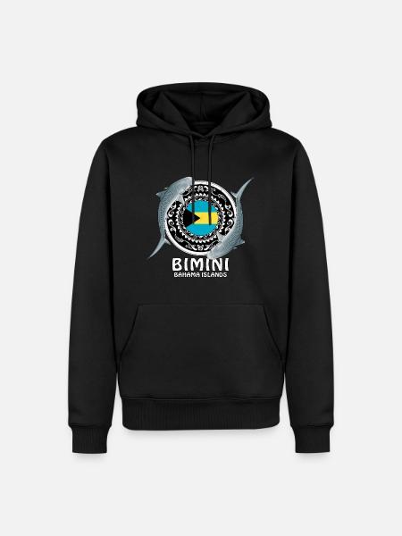 Bimini Bahamas - Men’s Premium Organic Hoodie - black