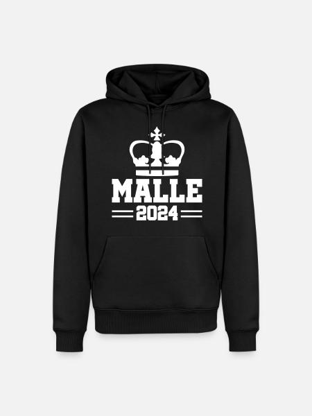 Malle 2024 Krone - Men’s Premium Organic Hoodie - black