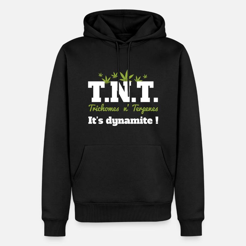 Explosion de saveurs - Sweat à capuche Premium bio Homme - noir