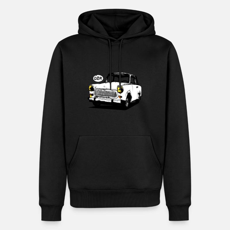 Trabi Voiture - Sweat à capuche Premium bio Homme - noir