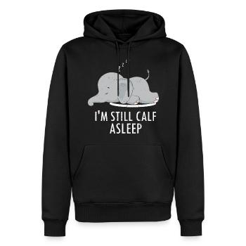 Safari Familienurlaub Design für Afrika Savanne - Männer Premium Bio Hoodie - Schwarz - Vorne - Nico (187cm)
