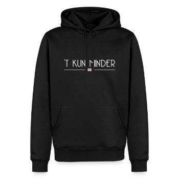 It Can Be Less - Men’s Premium Organic Hoodie - black - Front - Nico (187cm)