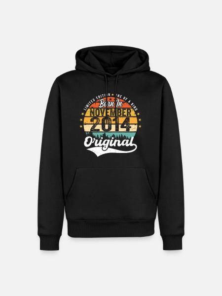 Legendary since November 2014 - 2014 - Men’s Premium Organic Hoodie - black