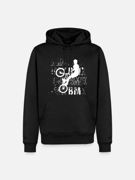Bmx - Men’s Premium Organic Hoodie - black