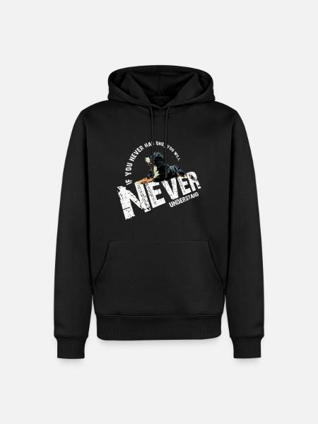 Bouvier bernois - Sweat à capuche Premium bio Homme - noir
