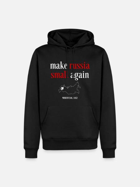 Moscovia 1462 Make Russia Small Again - Men’s Premium Organic Hoodie - black