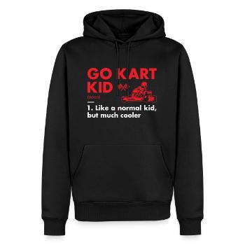 Sport Kid Definition Go Kart - Männer Premium Bio Hoodie - Schwarz - Vorne - Nico (187cm)