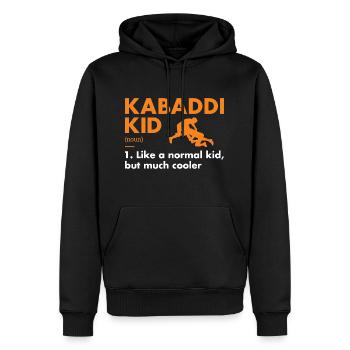 Sport Kid Definition Kabaddi - Männer Premium Bio Hoodie - Schwarz - Vorne - Nico (187cm)