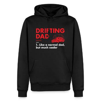 Sport Dad Definition Drifting - Männer Premium Bio Hoodie - Schwarz - Vorne - Nico (187cm)