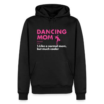 Dancer Mom Definition Dancing - Männer Premium Bio Hoodie - Schwarz - Vorne - Nico (187cm)
