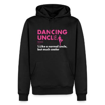 Dancer Uncle Definition Dancing - Männer Premium Bio Hoodie - Schwarz - Vorne - Nico (187cm)