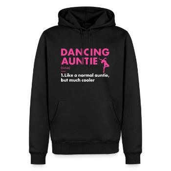 Dancer Auntie Definition Dancing - Männer Premium Bio Hoodie - Schwarz - Vorne - Nico (187cm)