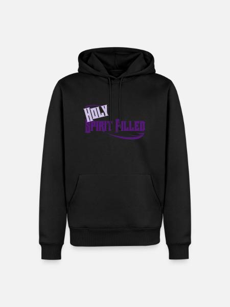 Heiliger Geist - Männer Premium Bio Hoodie - Schwarz