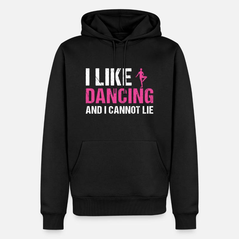Dancer I Like Dancing - Männer Premium Bio Hoodie - Schwarz