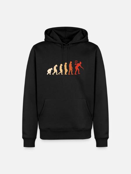 Sport Evolution Racquetball - Men’s Premium Organic Hoodie - black