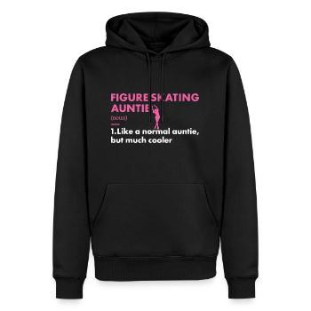 Sport Auntie Figure Skating - Männer Premium Bio Hoodie - Schwarz - Vorne - Nico (187cm)