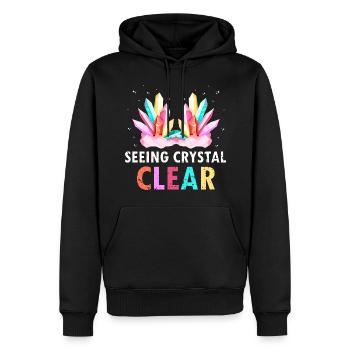 Mineraliensammler und Erze Mineralien Fan - Männer Premium Bio Hoodie - Schwarz - Vorne - Nico (187cm)