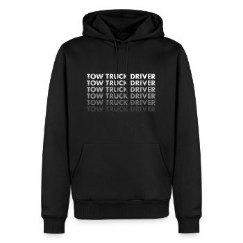 Tow Truck Driver Tow Truck Operator - Männer Premium Bio Hoodie - Schwarz - Vorne - Nico (187cm)
