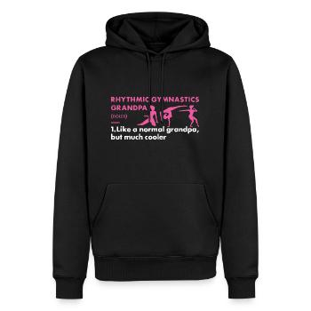 Gymnast Grandpa Definition Rhythmic Gymnastics - Männer Premium Bio Hoodie - Schwarz - Vorne - Nico (187cm)