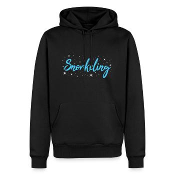 Snorkeler Snorkeling - Männer Premium Bio Hoodie - Schwarz - Vorne - Nico (187cm)