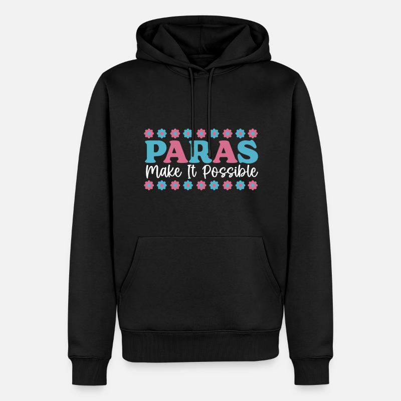 Lehrer - Männer Premium Bio Hoodie - Schwarz
