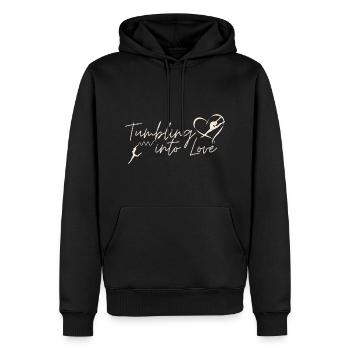 Valentinstag Turner 14. Februar Gymnastik Tänzerin - Männer Premium Bio Hoodie - Schwarz - Vorne - Nico (187cm)