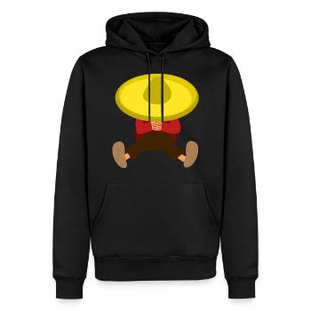 Mexikaner macht Siesta - Männer Premium Bio Hoodie - Schwarz - Vorne - Nico (187cm)