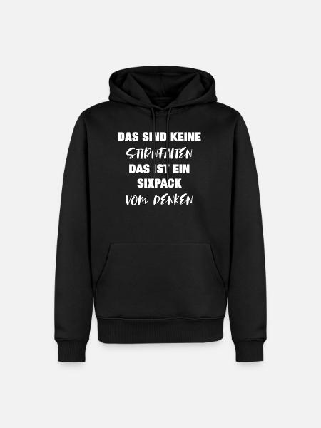 Das sind keine... Lustig Witziger Spruch Spruech - Männer Premium Bio Hoodie - Schwarz