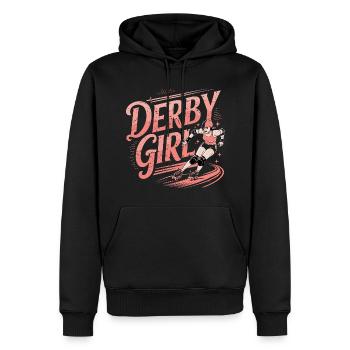 Sonnenuntergang Desert Vibes Urlaub Abenteuer - Männer Premium Bio Hoodie - Schwarz - Vorne - Nico (187cm)