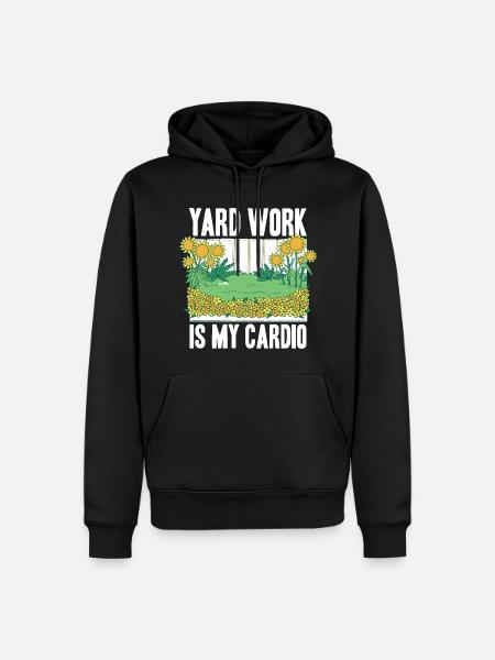 Landschaftsarchitekt - Männer Premium Bio Hoodie - Schwarz