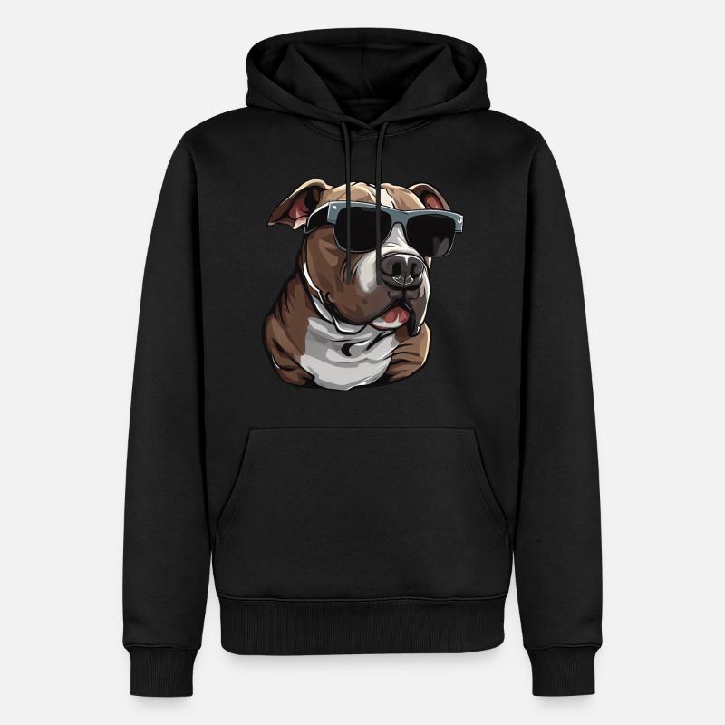 Pitbull L’agent de sécurité - Sweat à capuche Premium bio Homme - undefined